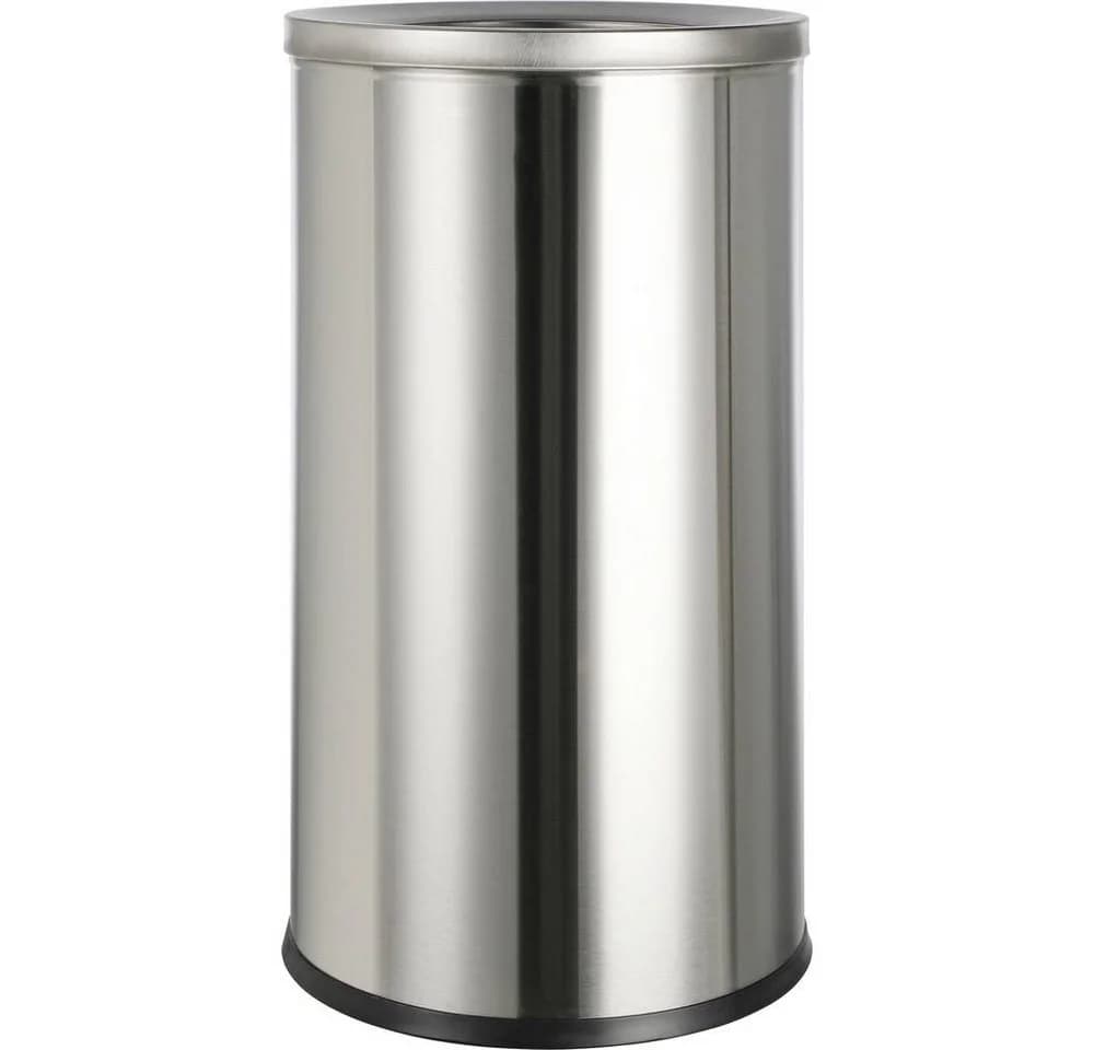 Elevar Abfalleimer 50 l Edelstahl Aluminium Silber - Bild 2