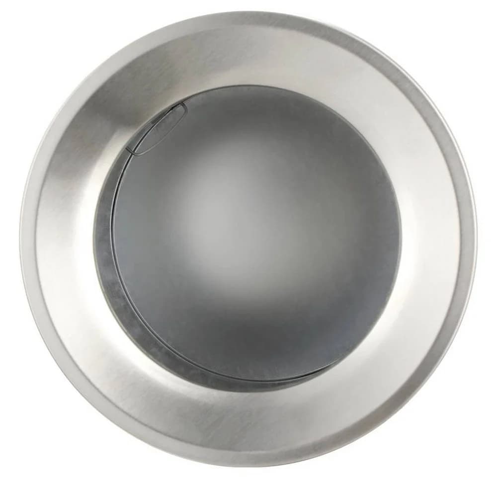Elevar Abfalleimer 50 l Edelstahl Aluminium Silber - Bild 3