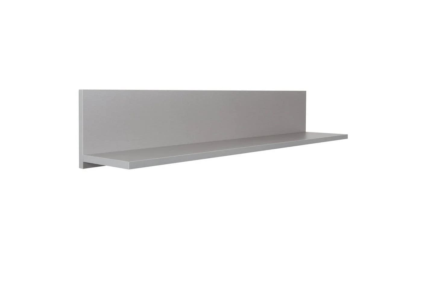 RICOO Wandboard WM052-PL Schwebendes Wandregal Grau