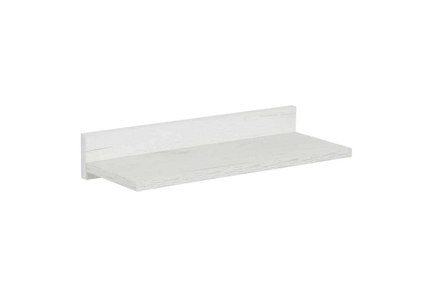 RICOO Schwebendes Wandregal WM056-EP Braun Holzspanplatte