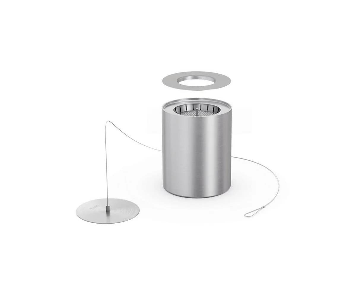 höfats Tischfeuer Bio-Burner Silber - Bild 2