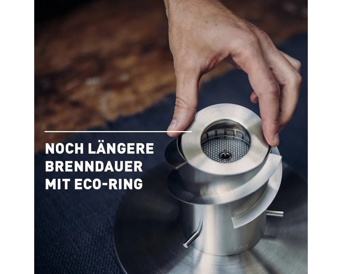 höfats Tischfeuer Bio-Burner Silber - Bild 4