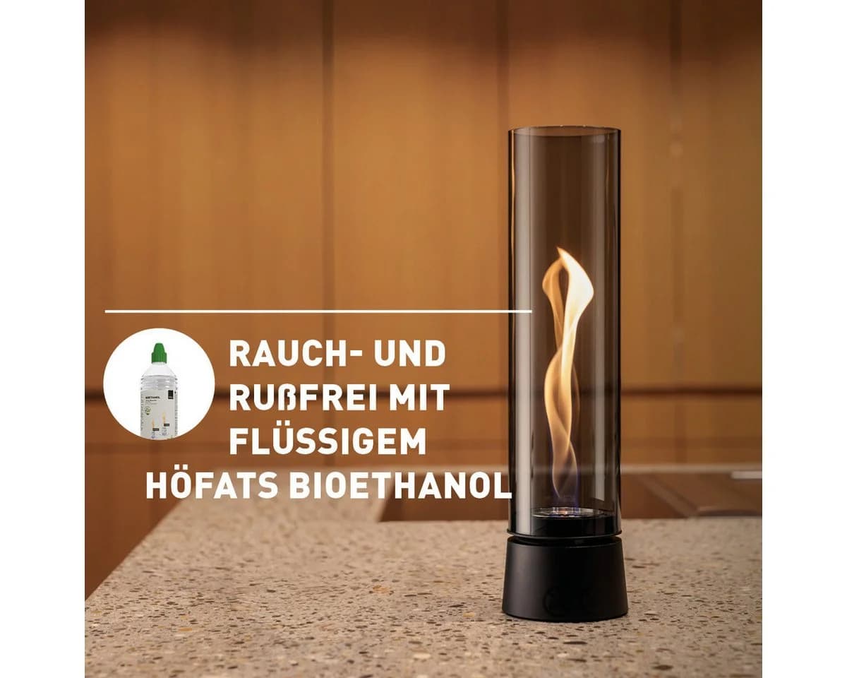 höfats Tischfeuer SPIN air Feuerschale mit Flammenwirbel für Tischdeko, wärmende Feuersäule - Bild 4