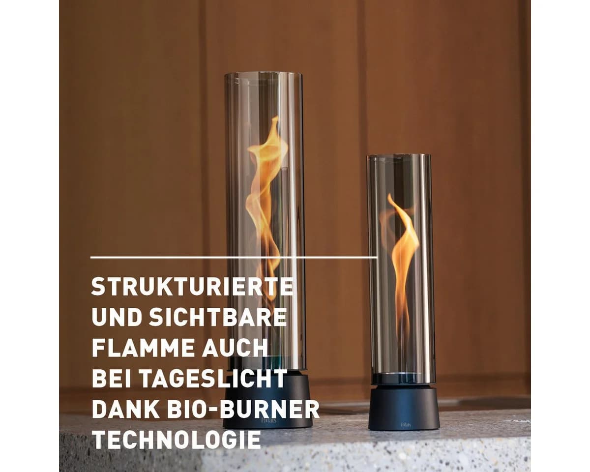 höfats Tischfeuer SPIN air Feuerschale mit Flammenwirbel für Tischdeko, wärmende Feuersäule - Bild 5