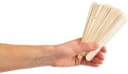 Betzold Bastelnaturmaterial Holzstäbchen breit Natur Bild 1
