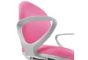 hjh OFFICE Kinderdrehstuhl KID COLOUR G1 Stoff Rosa Grau mit Armlehnen Bild 2