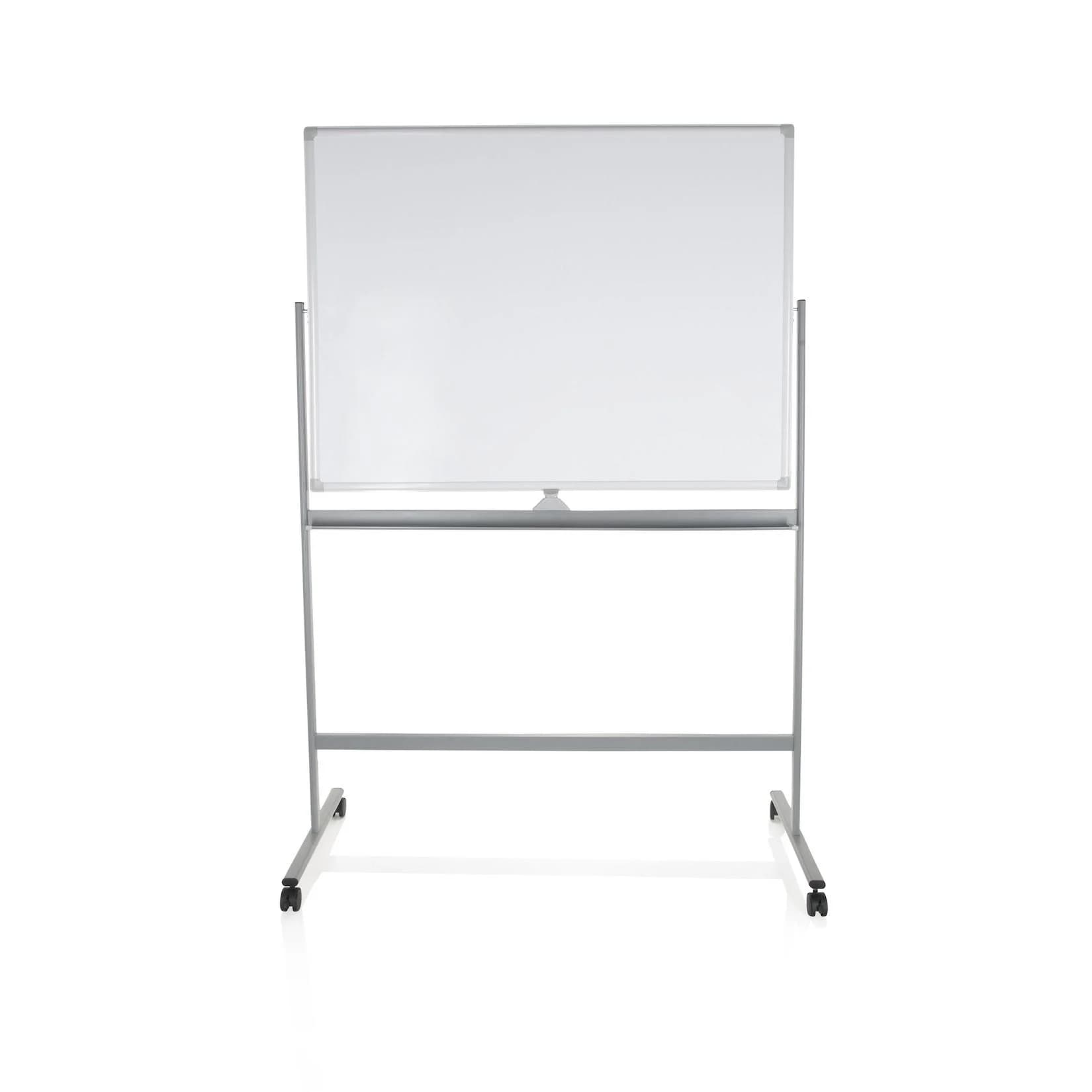 hjh OFFICE Whiteboard MULTIBOARD I Stahl Weiß Beidseitig