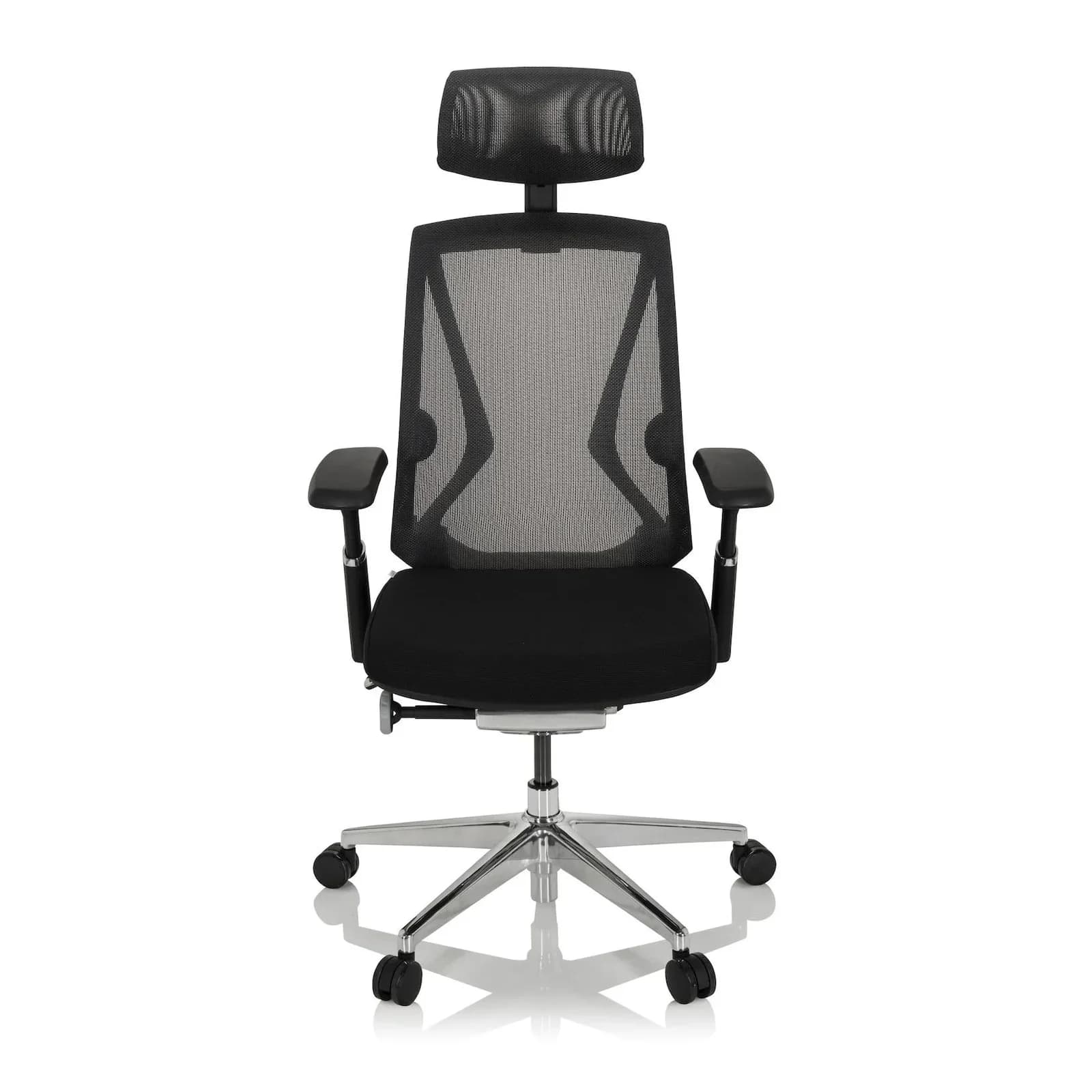 hjh OFFICE Bürostuhl INSPERO Stoff/Netzstoff mit Armlehnen