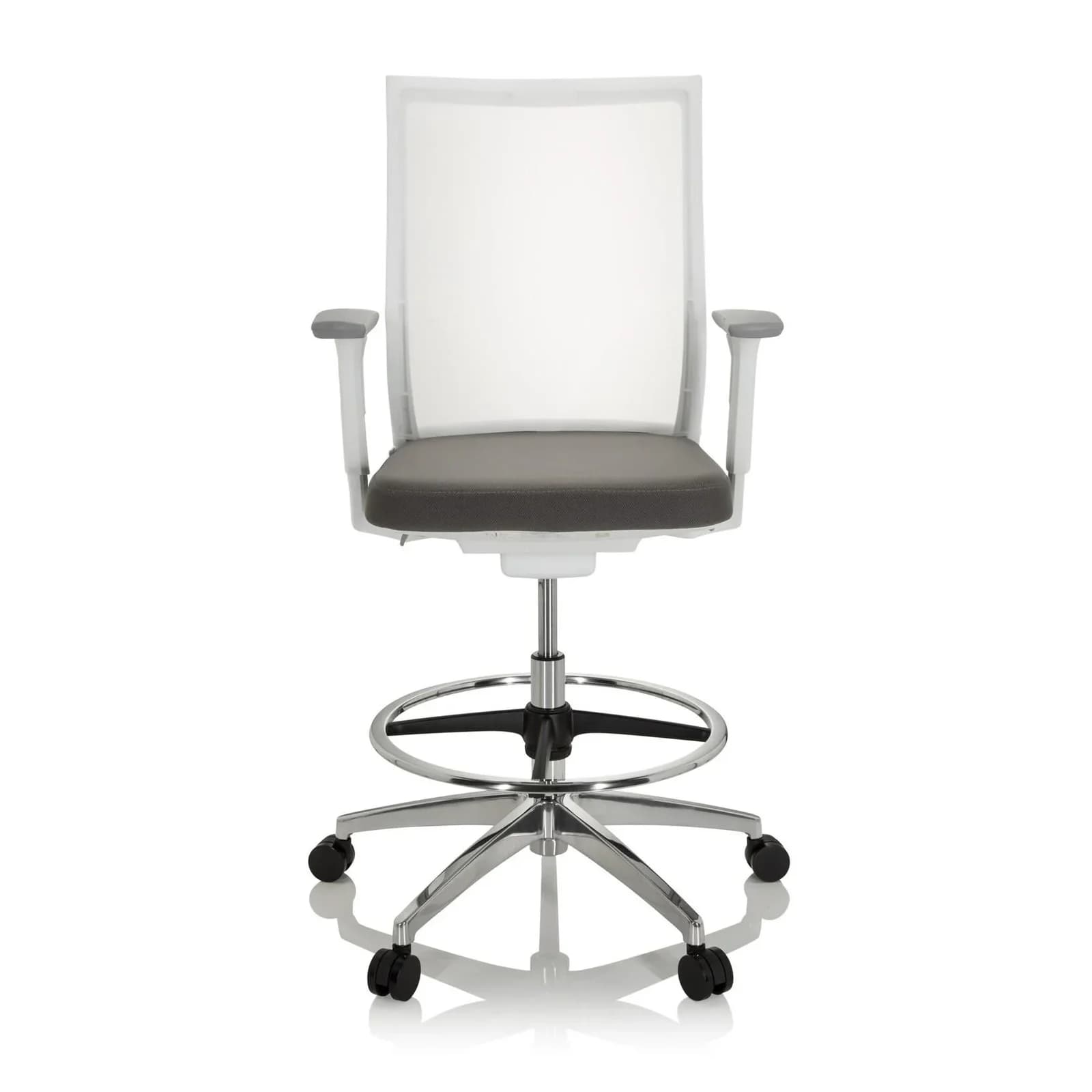 hjh OFFICE Counterstuhl ASPEN WORK W Stoff mit Armlehnen