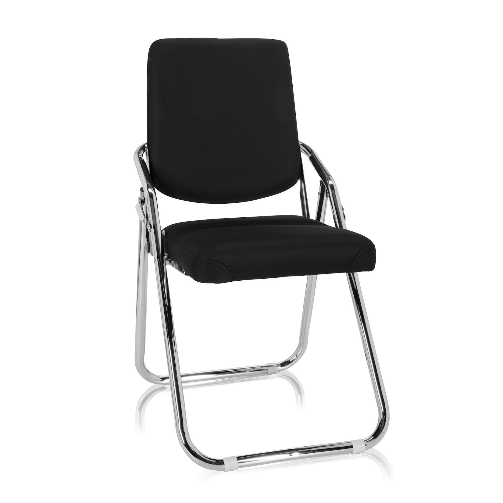 hjh OFFICE Klappstuhl ESTO Stoff, gepolstert, Faltstuhl, Metall-Gestell