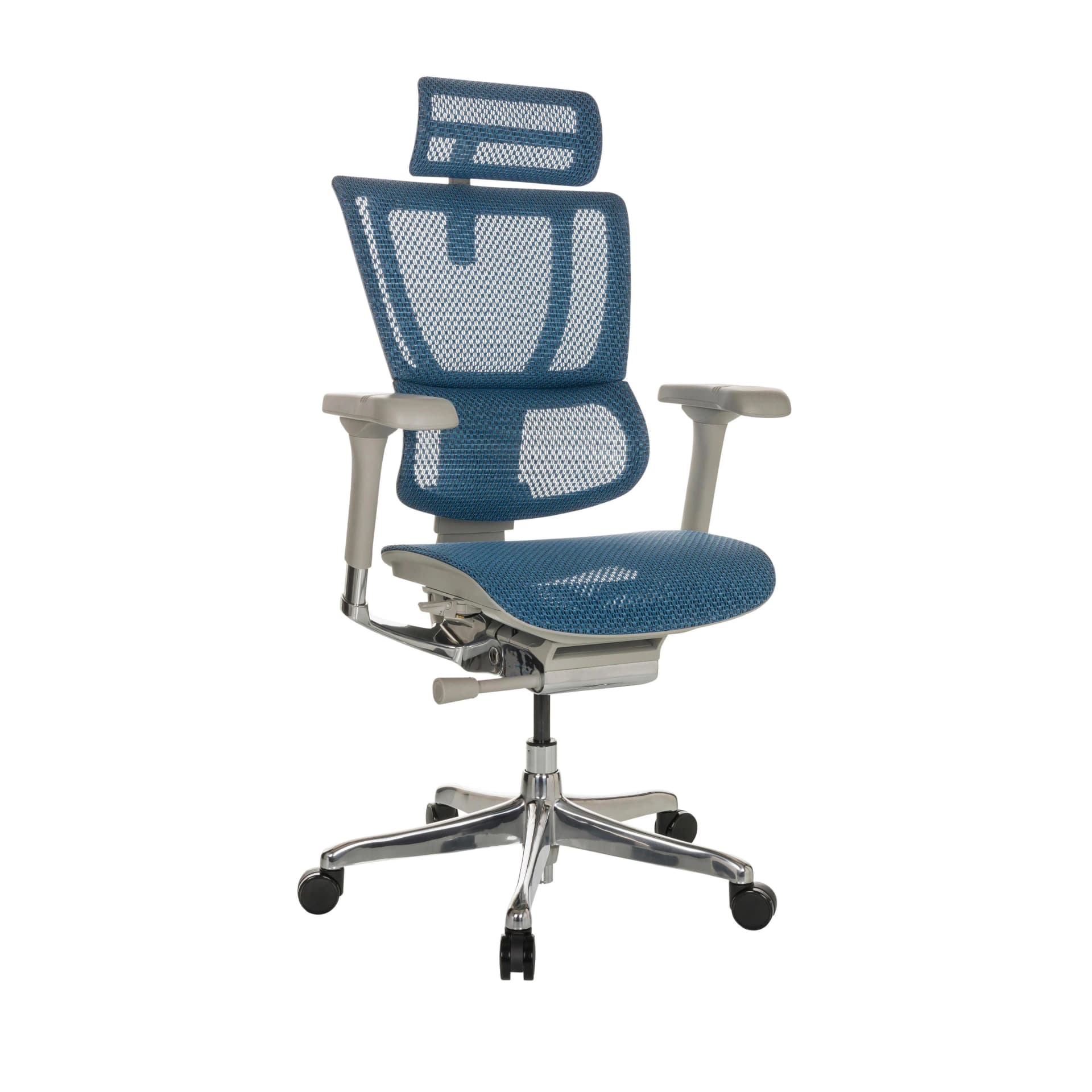 hjh OFFICE Chefsessel ERGOHUMAN SLIM G GEN2 Schwarz Netzstoff höhenverstellbar - Bild 2