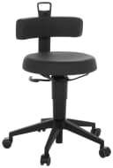 Bürohocker Top Work Flex Schwarz Bild 2