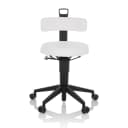 hjh OFFICE Drehhocker TOP WORK FLEX PU Kunstleder Bild 1