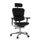 hjh OFFICE Luxus Chefsessel ERGOHUMAN GEN2 Stoff mit Armlehnen höhenverstellbar Bild 1