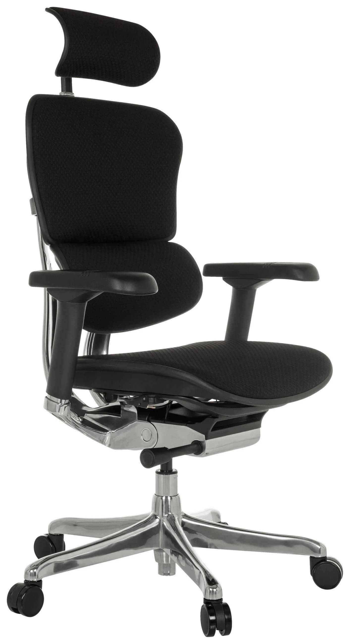hjh OFFICE Luxus Chefsessel ERGOHUMAN GEN2 Stoff mit Armlehnen höhenverstellbar - Bild 2