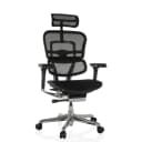 hjh OFFICE Luxus Chefsessel ERGOHUMAN GEN2 Stoff Netzstoff Armlehnen höhenverstellbar Bild 1