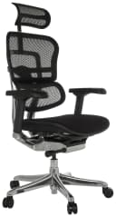 hjh OFFICE Luxus Chefsessel ERGOHUMAN GEN2 Stoff Netzstoff Armlehnen höhenverstellbar Bild 2