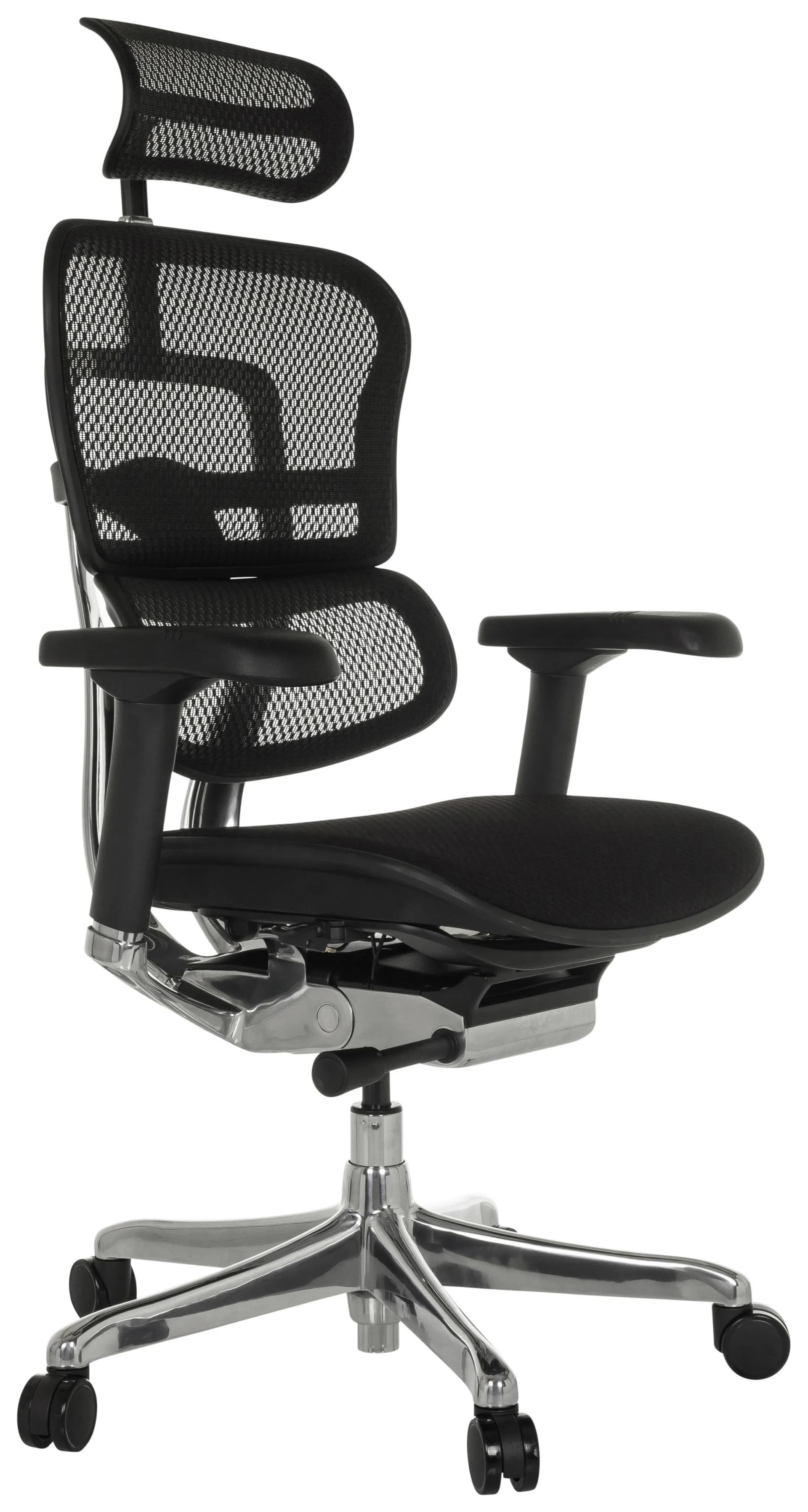 hjh OFFICE Luxus Chefsessel ERGOHUMAN GEN2 Stoff Netzstoff Armlehnen höhenverstellbar - Bild 2