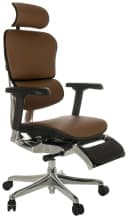 hjh OFFICE Chefsessel ERGOHUMAN PLUS LEGPRO GEN2 Leder Höhenverstellbar Bild 2