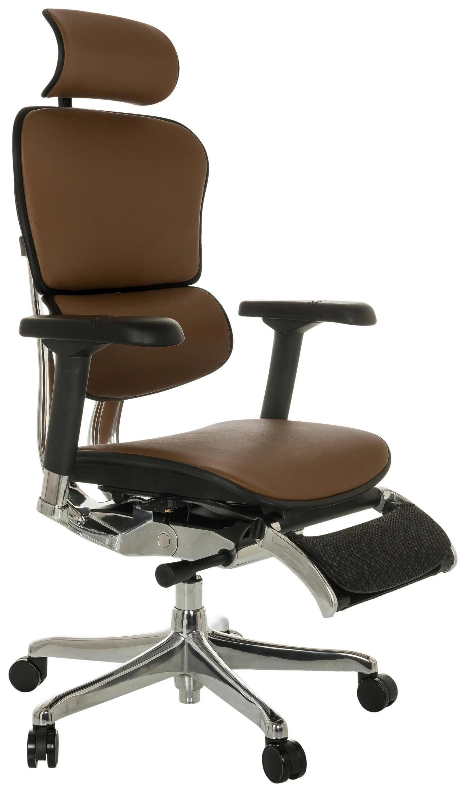 hjh OFFICE Chefsessel ERGOHUMAN PLUS LEGPRO GEN2 Leder Höhenverstellbar - Bild 2