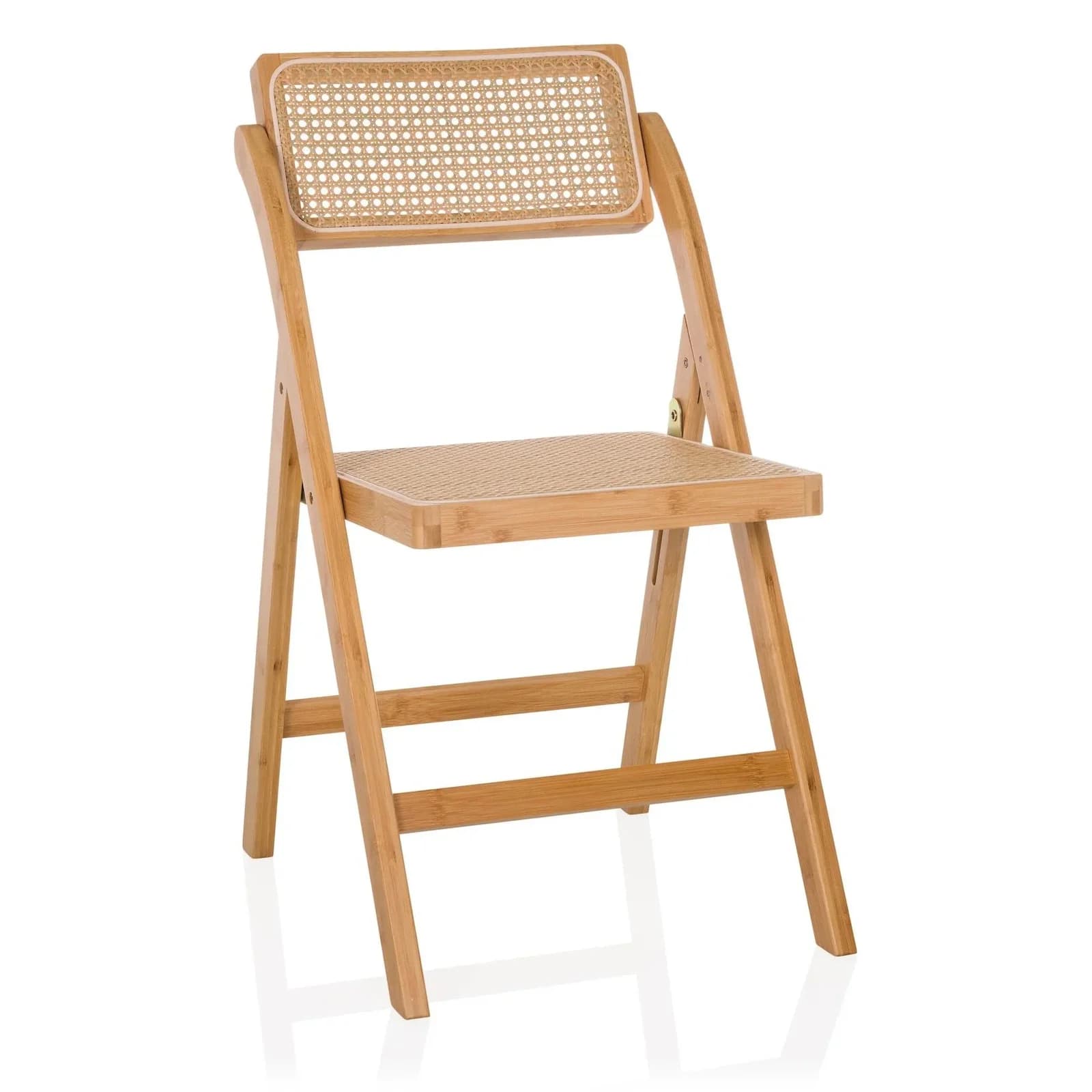 hjh LIVING Klappstuhl TUDELA BAMBOO Bambus Rattan