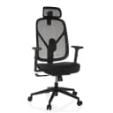 hjh OFFICE Profi Bürostuhl RALOO ECO Stoff / Netzstoff mit Armlehnen höhenverstellbar Bild 1