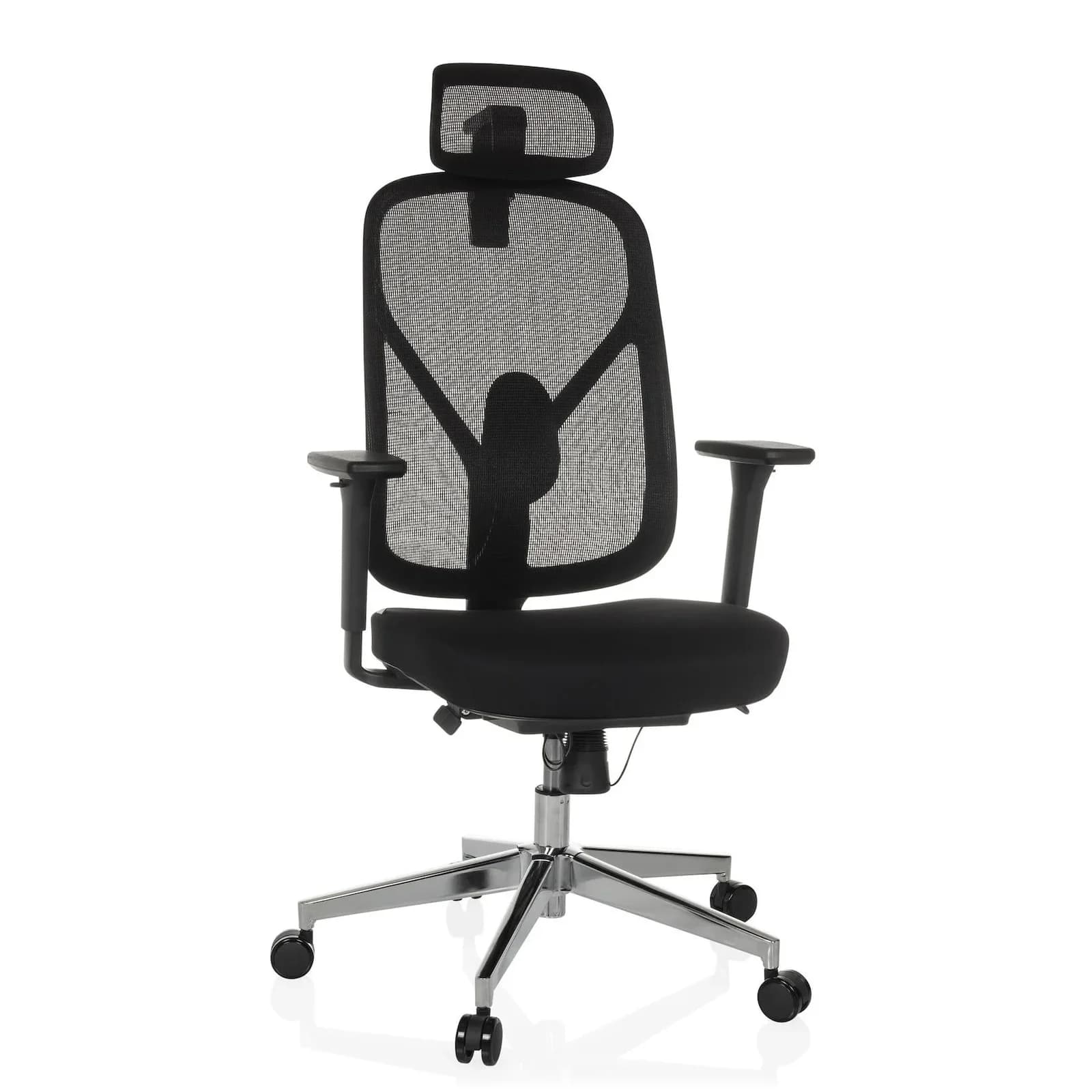 hjh OFFICE Profi Bürostuhl RALOO PRO Stoff Netzstoff höhenverstellbar