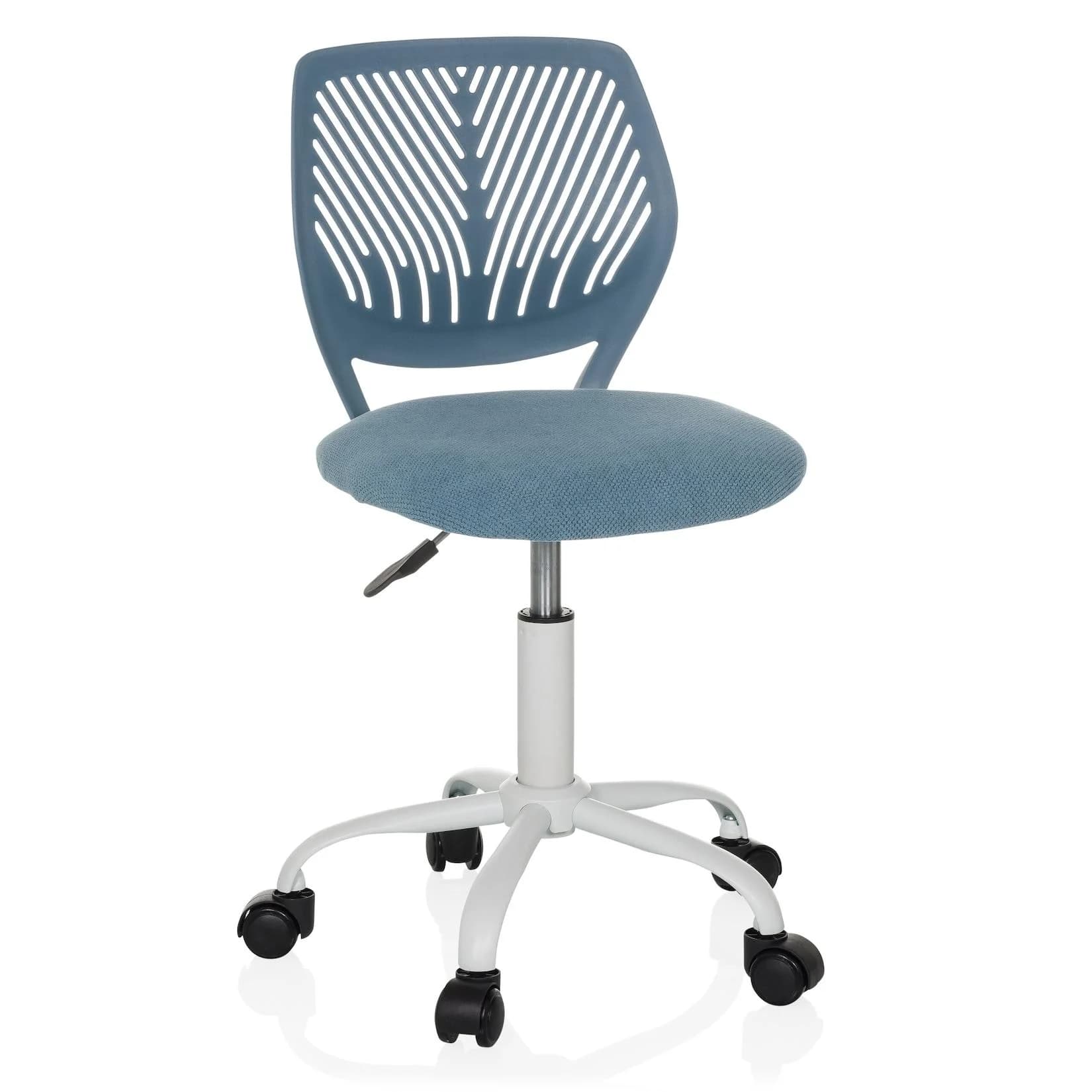 hjh OFFICE Kinderdrehstuhl KID QW Kunststoff & Stoff ohne Armlehnen
