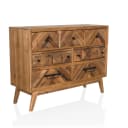 hjh LIVING Sideboard SANTJAGO WOOD XL Holz Braun Bild 2