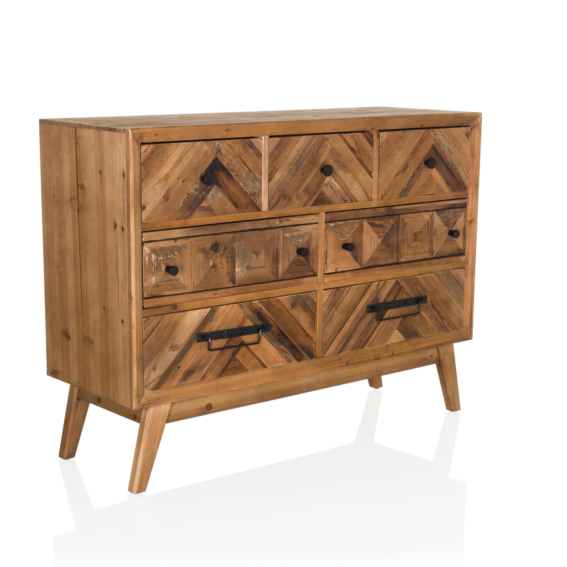 hjh LIVING Sideboard SANTJAGO WOOD XL Holz Braun - Bild 2