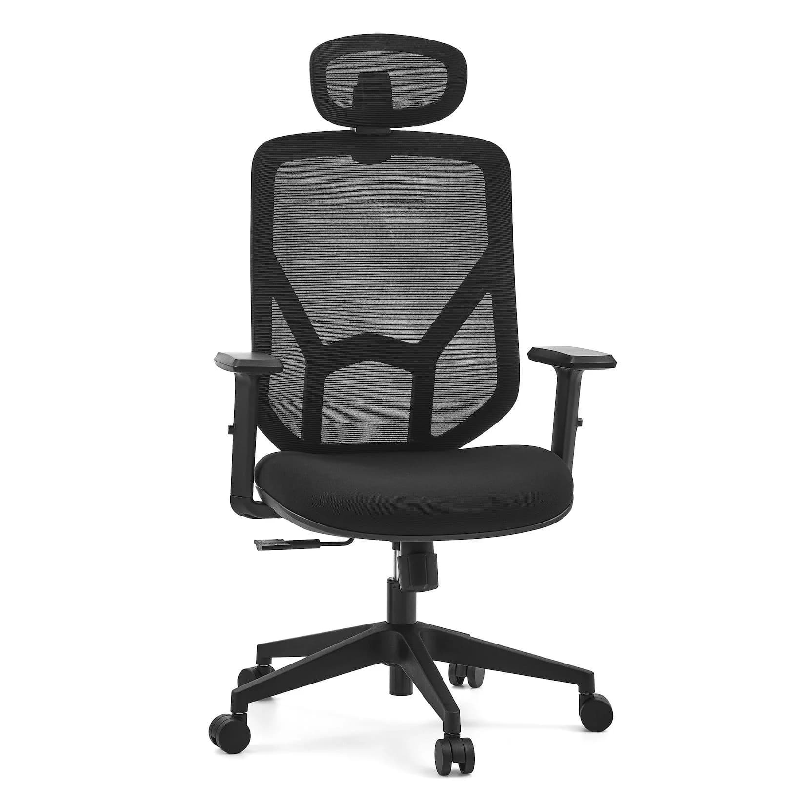 MyBuero Home Office Bürostuhl BLACORE Stoff Netzstoff Armlehnen höhenverstellbar