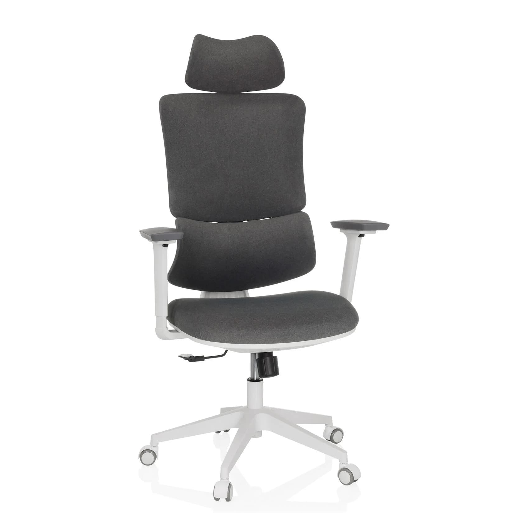 MyBuero Home Office Bürostuhl ERGOMY WF Stoff mit Armlehnen höhenverstellbar