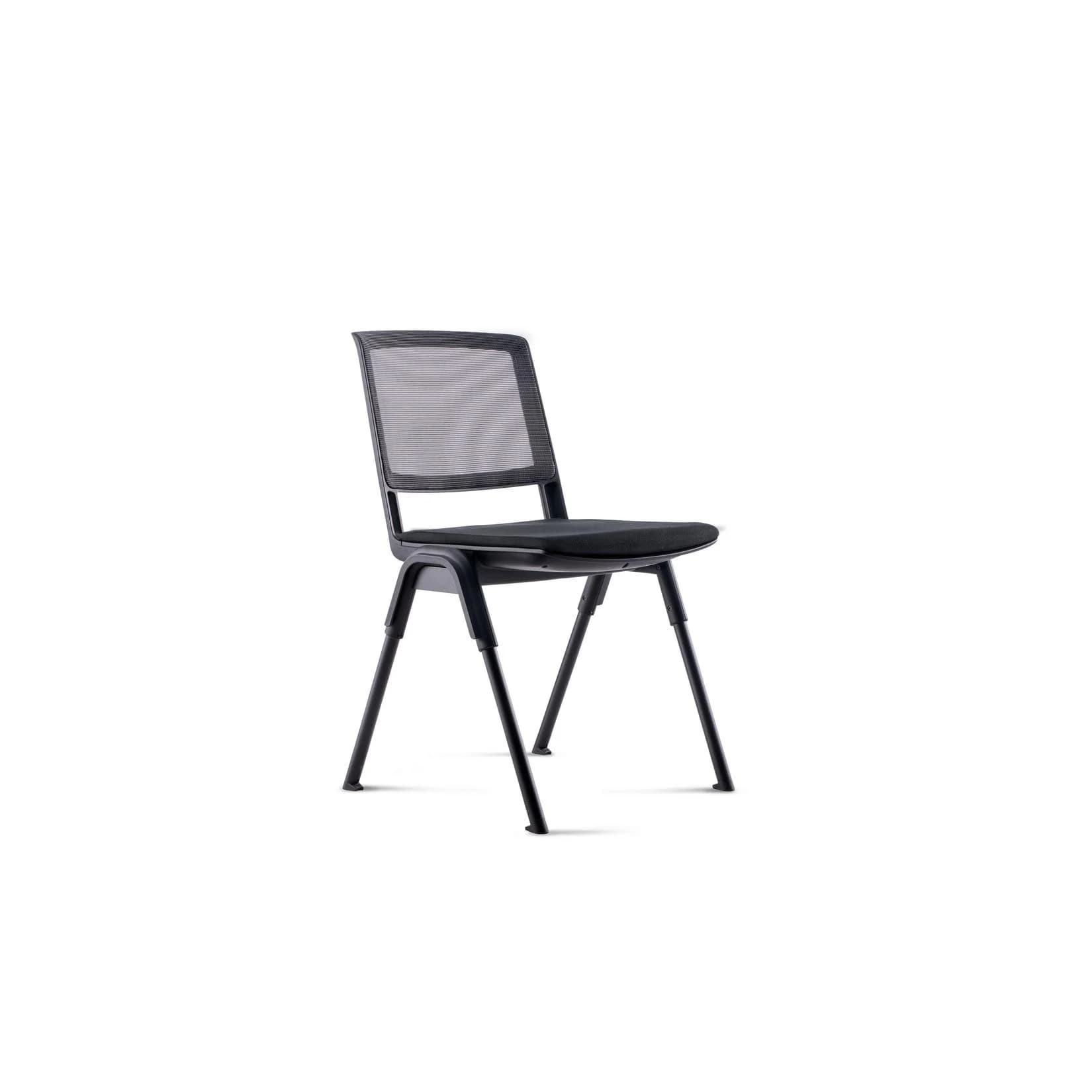 hjh OFFICE Besucherstuhl MEET WA Stoff Netzstoff ohne Armlehnen