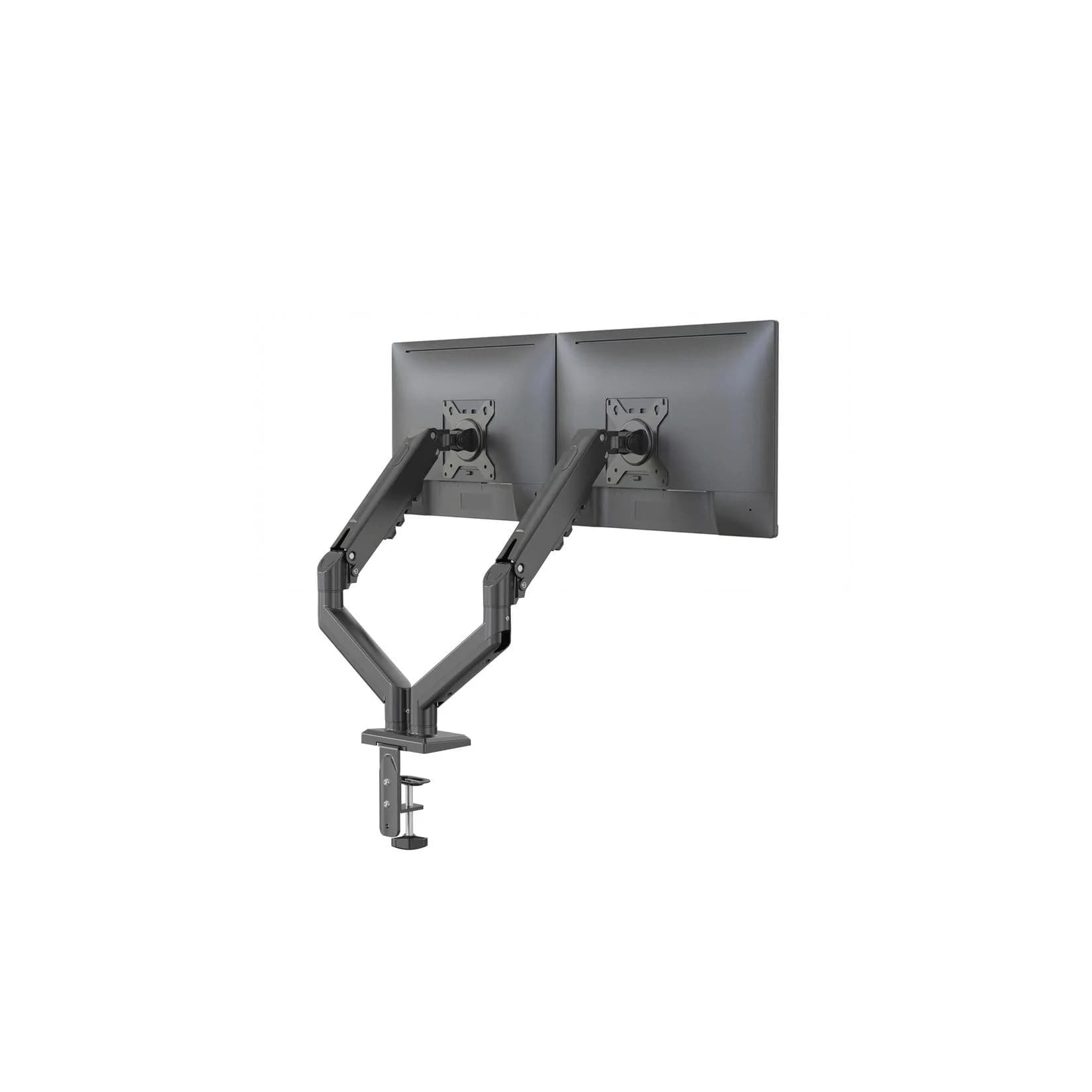 hjh OFFICE Monitorhalterung Ergomount GF2 Aluminium Stahl