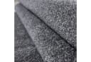 Carpettex Bettumrandung 3-tlg. Grau Kurzflor Polypropylen Bild 4