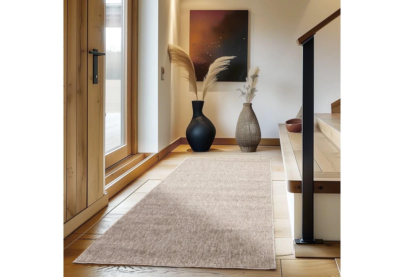 Carpettex Schlingenteppich Beige Unicolor Modern - Bild 2