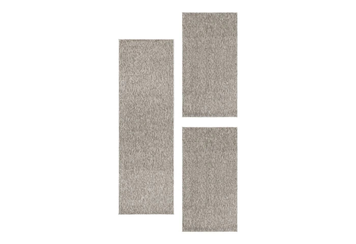 Carpettex Bettumrandung 3-tlg. Beige Polypropylen - Bild 2