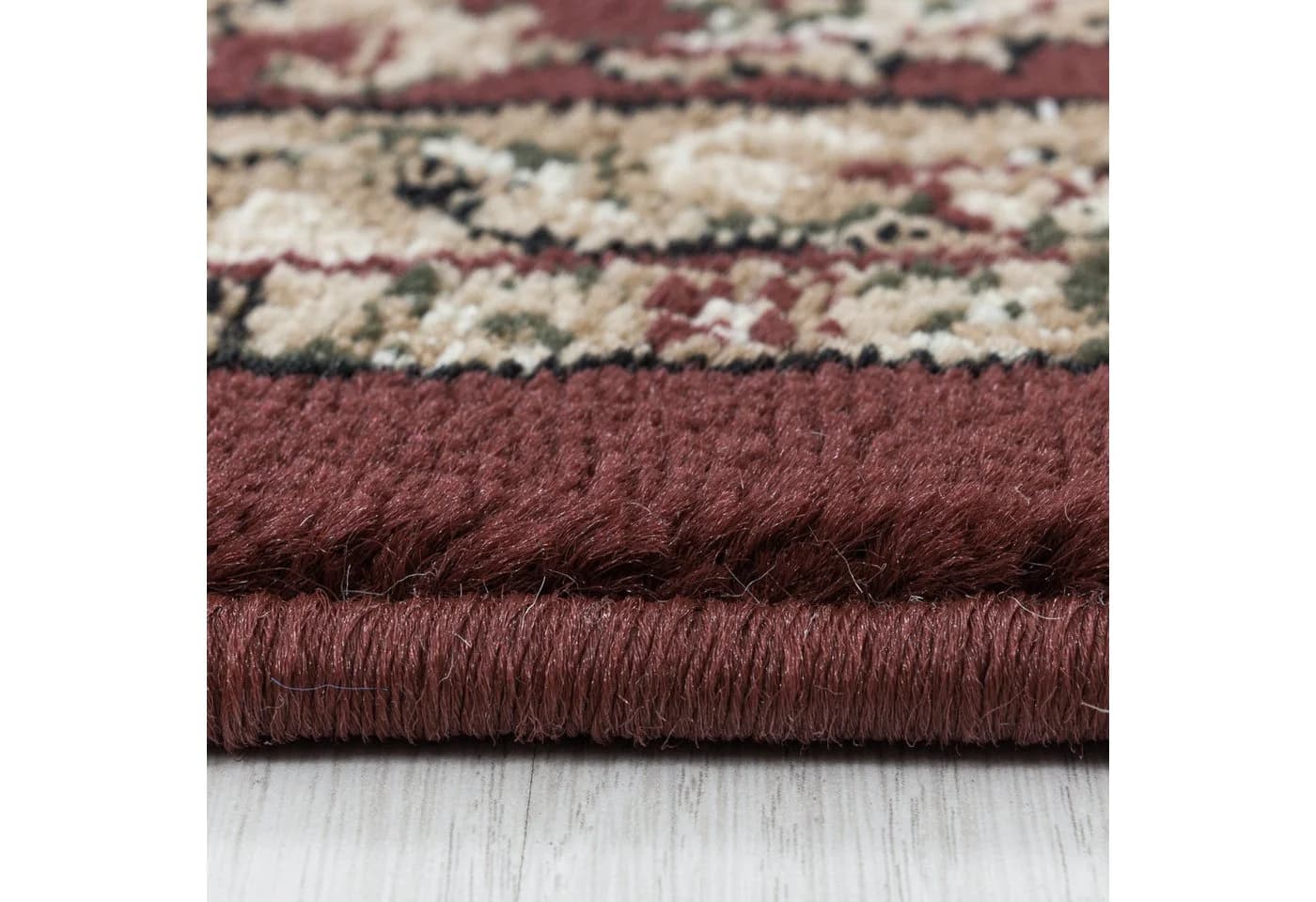 Carpettex Orientteppich Orientalisch Design Läufer Creme Kurzflor - Bild 3