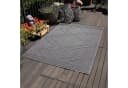 Carpettex Outdoorteppich Boho-Design Grau Indoor/Outdoor Bild 2