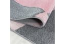 Carpettex Geometrischer Teppich Rosa Kurzflor Bild 4