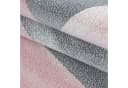Carpettex Geometrischer Teppich Rosa Kurzflor Bild 5