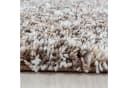 Carpettex Hochflor-Teppich Meliert Design Beige Rund Bild 1