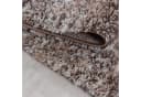 Carpettex Hochflor-Teppich Meliert Design Beige Rund Bild 3