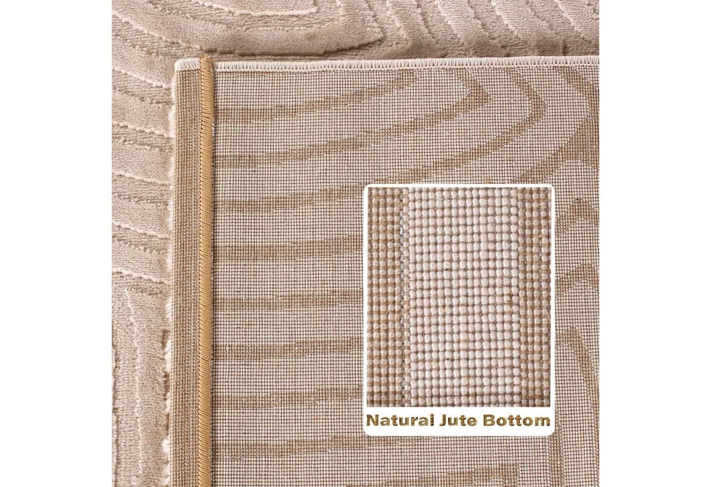 Carpettex Designteppich Skandinavisches Boho Muster Beige Rechteckig - Bild 5