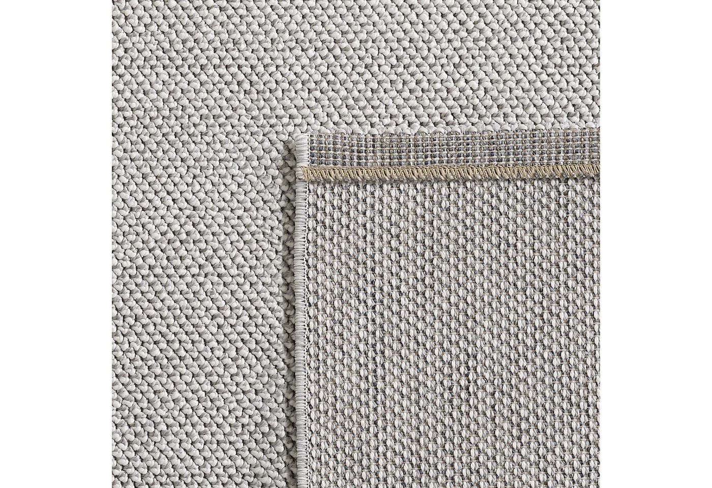 Carpettex Schlingenteppich Unicolor Silber Modern - Bild 4