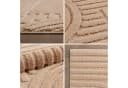 Carpettex Designteppich Skandinavischer Boho Rund 8 mm Teppich Wohnzimmer Schlafzimmer Gästezimmer Bild 1