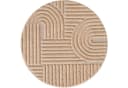 Carpettex Designteppich Skandinavischer Boho Rund 8 mm Teppich Wohnzimmer Schlafzimmer Gästezimmer Bild 5