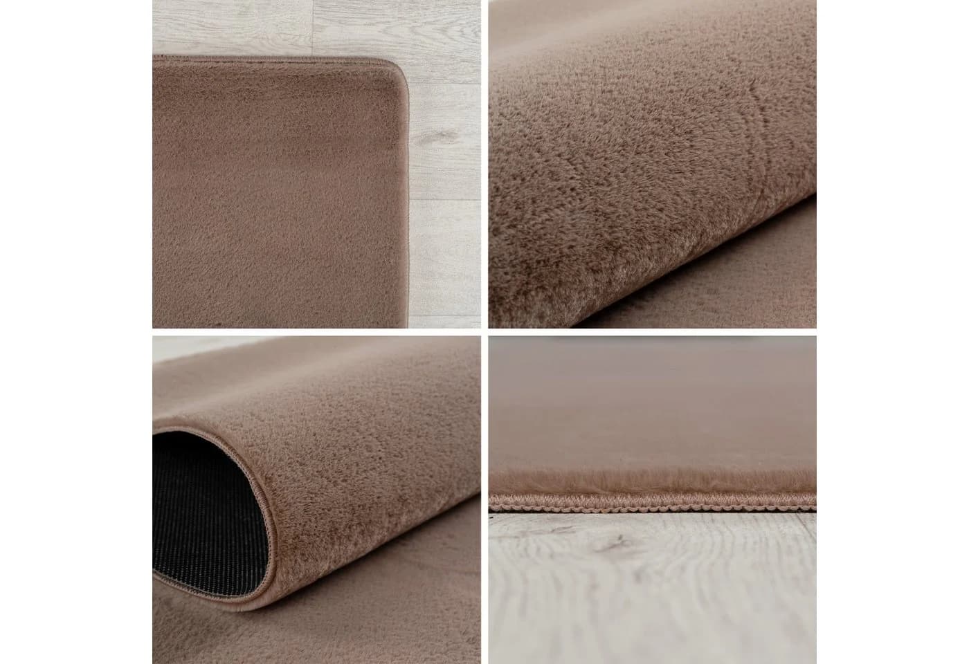 Carpettex Veloursteppich Unicolor Einfarbig Läufer 11 mm - Bild 3