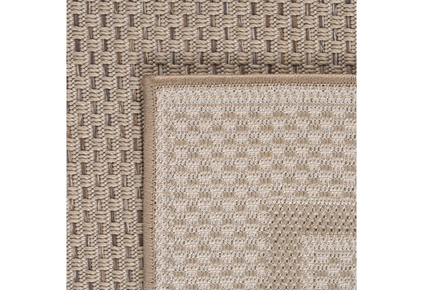 Carpettex Outdoorteppich Boho Design Beige Wetterfest - Bild 4