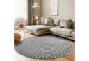 Skandinavischer Boho Teppich aus Synthetikfasern Bild 2